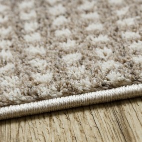 Dywany Łuszczów, Kusový koberec Fusion 0805 cream/beige, 180x270, béžová, kancelária