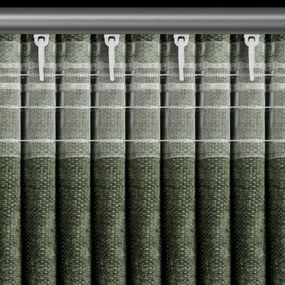 ZATEMŇOVACÍ ZÁVES NA PÁSKE NESKA 140X270 CM MÄTOVÁ
