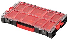 Organizér na súčiastky Qbrick System PRO s 8 priehradkami a polykarbonátovým vekom