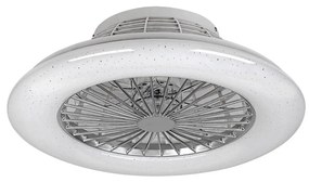 Rabalux - LED Stmievateľné stropné svietidlo s ventilátorom LED/30W/230V + DO