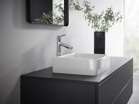Hansgrohe Talis S, vysoká umývadlová batéria 190 s ťahadlom a odtokovou súpravou, chrómová, HAN-72031000