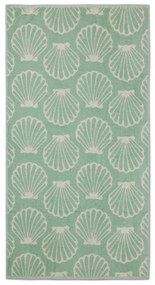 Osuška »Muschel«, zelená