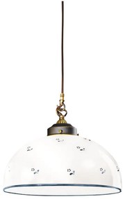 Kolarz 731.32.19 - Luster na lanku NONNA 1xE27/75W/230V pr. 36 cm modrá