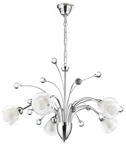 ONLI - Luster na reťazi DIAMANTE 5xE14/6W/230V