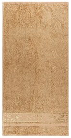 4Home Sada Bamboo Premium osuška a uterák béžová, 70 x 140 cm, 50 x 100 cm