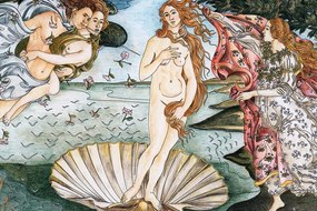 Obraz reprodukcia Zrodenie Venuše - Sandro Botticelli