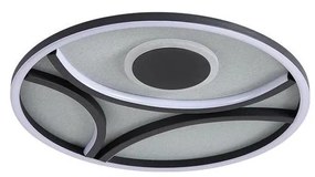 Searchlight 82100-39BK - LED stmievateľné stropné svietidlo ZENDISC LED/20W/230V 3000K priemer 39 cm