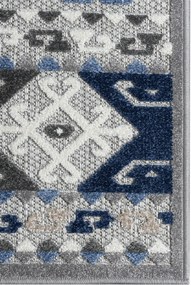 TA Koberec ED45A SIVÁ AVENTURA FEA Rozmer: 80x150 cm