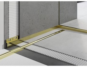 Mexen Line-B lišta 130 cm, zlatá lesklá, 185003130U