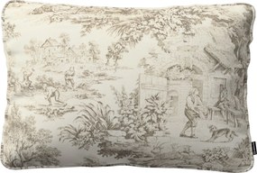 Gabika so šnúrkou, obliečka 60x40cm farba produktu hnedá látka vzorované