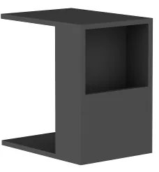 Odkladací stolík KAREN 50x40 cm antracit