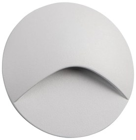 Kanlux 39120 - LED schodiskové svietidlo EXIN LED/2,5W/230V 3000K IP65 biele, okrúhle