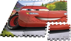 Podlahové penové puzzle Cars