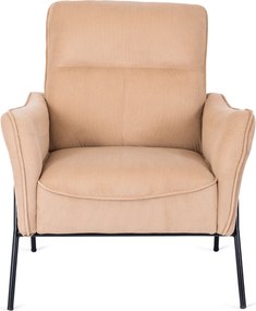 PROXIMA.store - Dizajnové kreslo ALBERTO FARBA: béžová