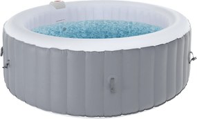 Nafukovacia vírivka, sivá/biela, 4-6 os, 1000 l, KAMINO NEW TYP 2