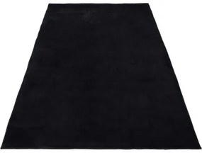 Protišmykový koberec PLUSH čierny