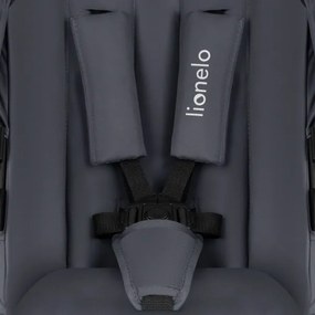 Lionelo - Kombinovaný kočík 2 v 1 AMBER PLUS Šedý grafit