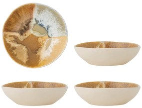 Krémové misky v súprave 4 ks z kameniny 625 ml Lacey – Bloomingville