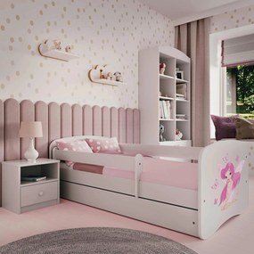 XXXLutz POSTEĽ PRE DETI A MLÁDEŽ 80/160 cm, biela MID.YOU - Detské izby - 00214200021L