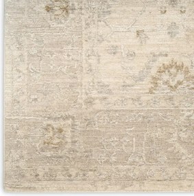 Koberec MOONLIT slonia kosť / sivý