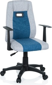 XXXLutz OTOČNÁ STOLIČKA PRE MLÁDEŽ, modrá, sivá MID.YOU - Online Only detský nábytok - 001918001502