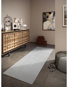 Krémovobiely ručne tkaný vlnený behúň 80x250 cm Alexis – Villeroy&amp;Boch