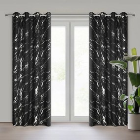 ZÁVES NA KRÚŽKOCH LANI 140X250 CM VZOROVANÁ