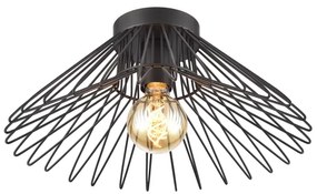 ONLI - Stropné svietidlo DUCCIO 1xE27/22W/230V pr. 60 cm čierna