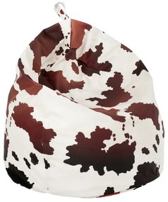 INTERMEDIC SK Sedací vak BAG Sako Design Laciata – 300 L, polyester, motív krava Veľkosť: XL