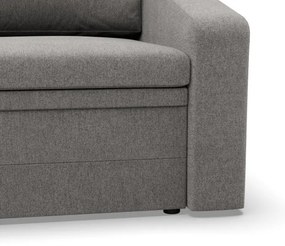 Kreslo ORBIT rozkladacie, svetlosivé