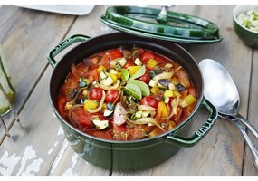 Staub Hrniec STAUB okrúhly 28 cm zelený 6,7l