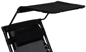 Skladacie a polohovateľné záhradné lehátko