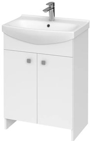 Cersanit Cersania+Rubid, umývadlová skrinka + umývadlo 60cm, biela, S805-002-DSM