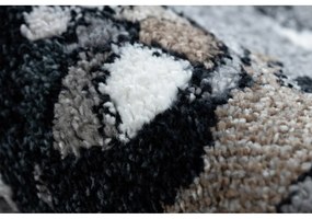 Detský kusový koberec Cesta z mesta sivý 140x190cm