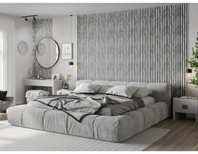 Mexen Lam-F, akustické stenové lamely 275 × 31,5 cm, filc 6 mm, dub bielený, S105-275317-2812-064