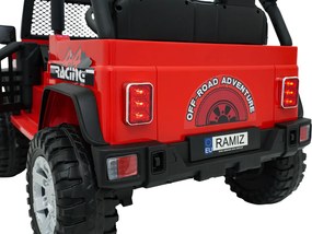 Ramiz Vozidlo Jeep BEAST 4x4 Červená
