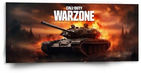 Sablio Obraz Call of Duty Warzone - tank - 110x50 cm
