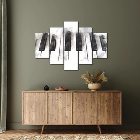 Obraz - Piano, aquarel (150x105 cm)