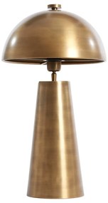 Stojacia lampa v bronzovej farbe s kovovým tienidlom (výška 52 cm) Dita – Light &amp; Living