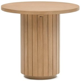 Okrúhly odkladací stolík z mangového dreva ø 60 cm Licia - Kave Home