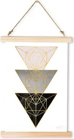 Závesné plátno na stenu Crying Peacock Decomposed / Dan Johannson