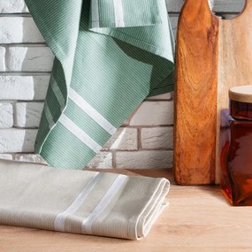 Sada kuchynských utierok OLIVIA 10 béžová