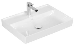 Villeroy & Boch COLLARO - Umývadlo 650x470x160 mm, bez prepadu, biela Alpin CeramicPlus, 4A3366R1