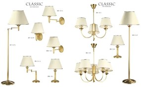 Jupiter 284- CL 3 - Luster závesný CLASSIC 3xE27/60W/230V