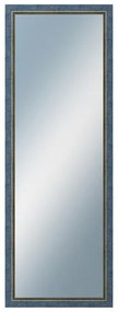 DANTIK - Zrkadlo v rámu, rozmer s rámom 50x140 cm z lišty CARRARA šedá (2949)