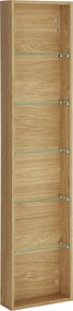 XXXLutz REGÁL DO KÚPEĽNE, farba duba, 35/150/12 cm Linea Natura - Online Only kúpeľne - 001279033916