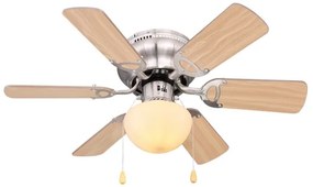 Globo 03802 - Stropný ventilátor UGO 1xE27/60W/230V