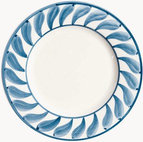 Ručne maľovaný plytký tanier Swirl