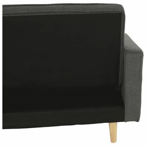 Tempo Kondela Rozkladacia pohovka, sivá látka, OTISA