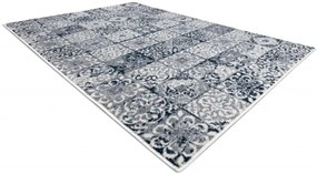 Koberec HEOS 78586 krém / nebeský PATCHWORK